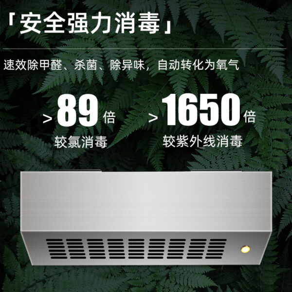 壁掛石英管臭氧發(fā)生器空氣消毒機(jī)養(yǎng)殖場食品廠垃圾房車間殺菌除臭 - 圖片 2